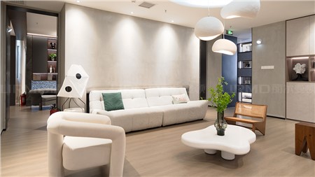 長(zhǎng)沙大規(guī)模實(shí)景展廳85m² | 麗爾曼頓全屋整裝定制